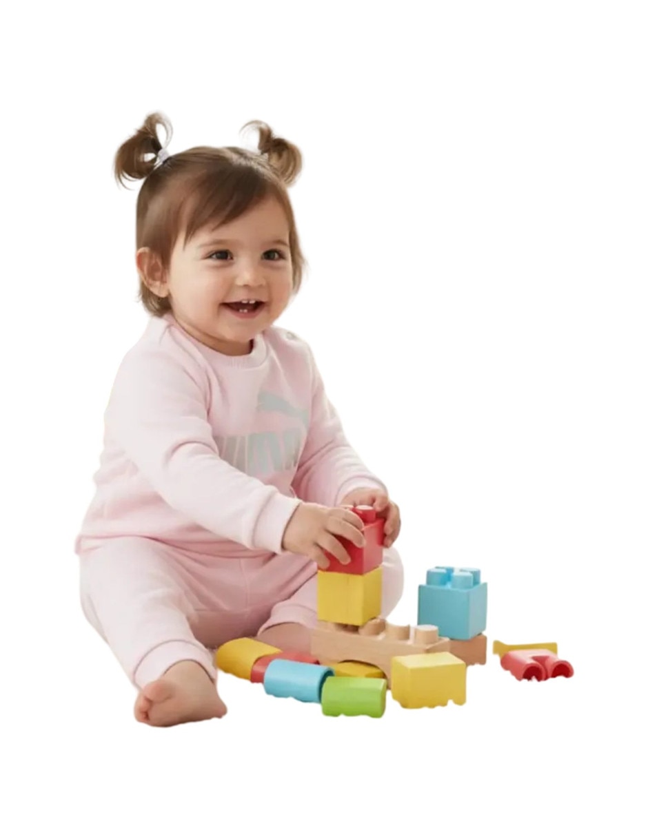 Conjunto casual minicats ess crew para bebé niña 3
