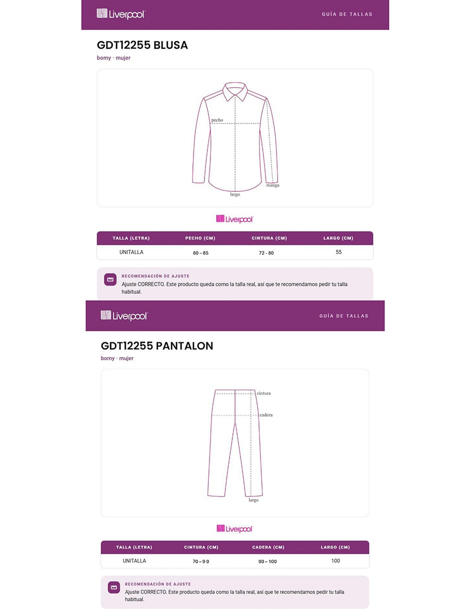 Conjunto Casual Tejido de Algodón para No aplica Mujer 2