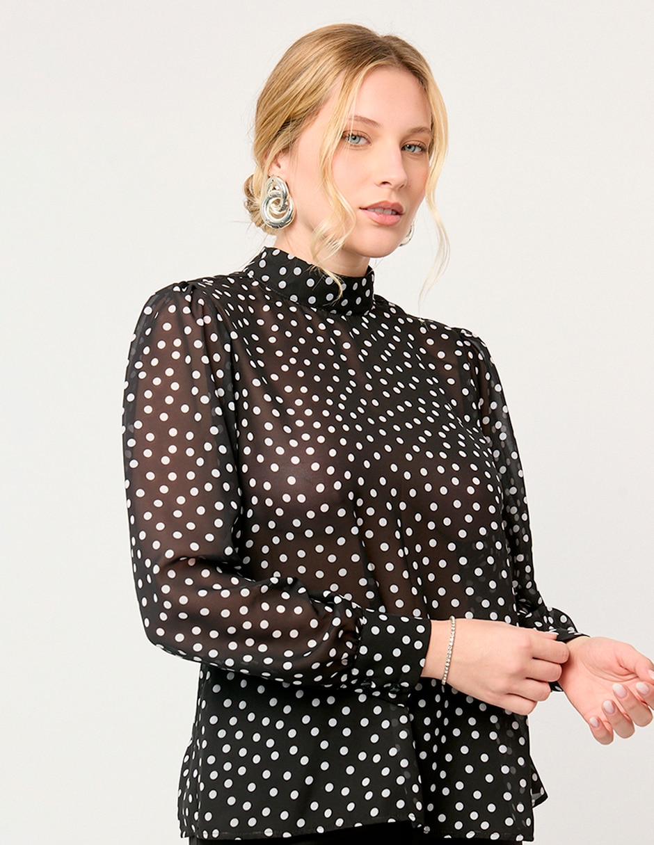Blusa starling manga larga para mujer 2