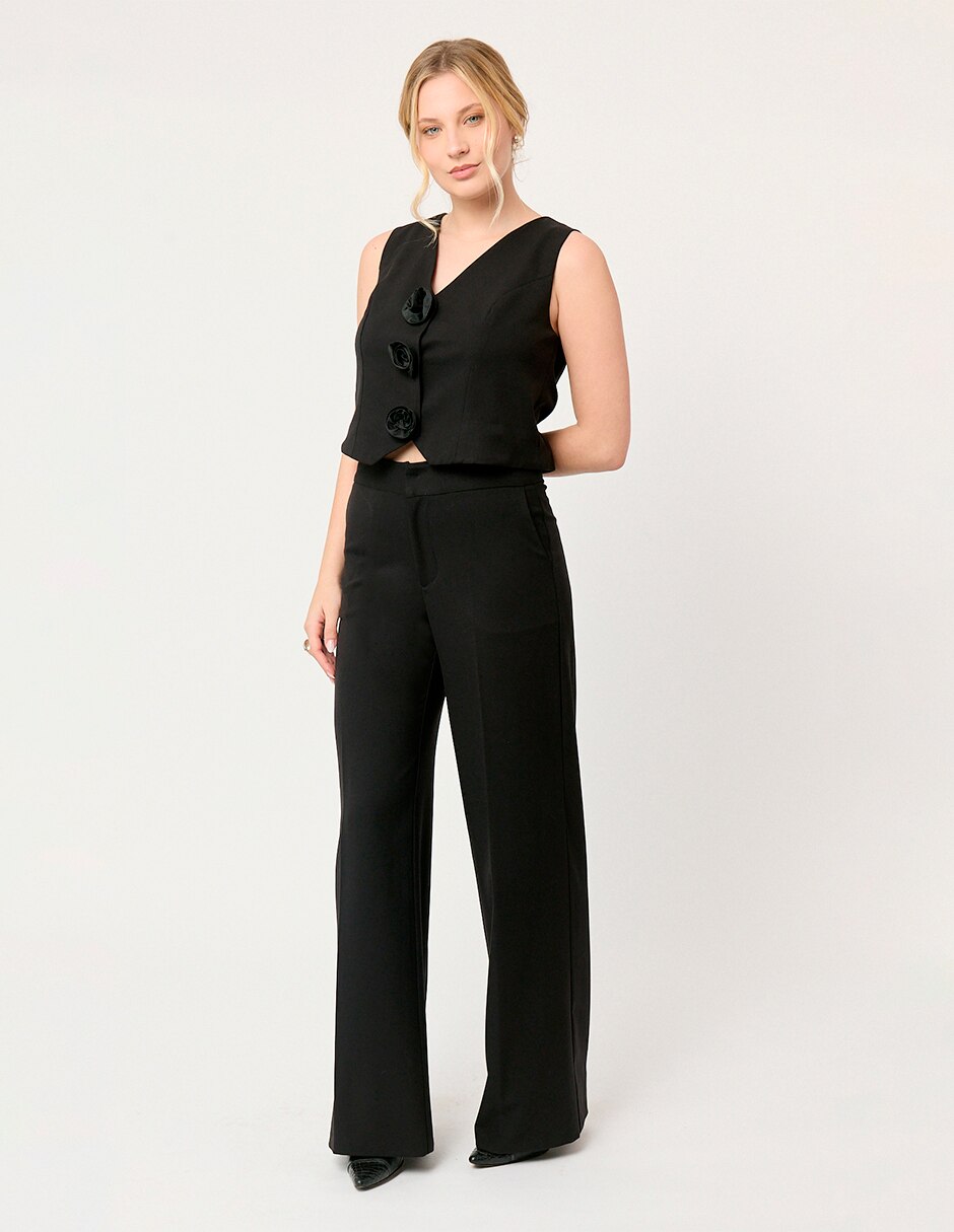 Pantalón londres recto para mujer 3