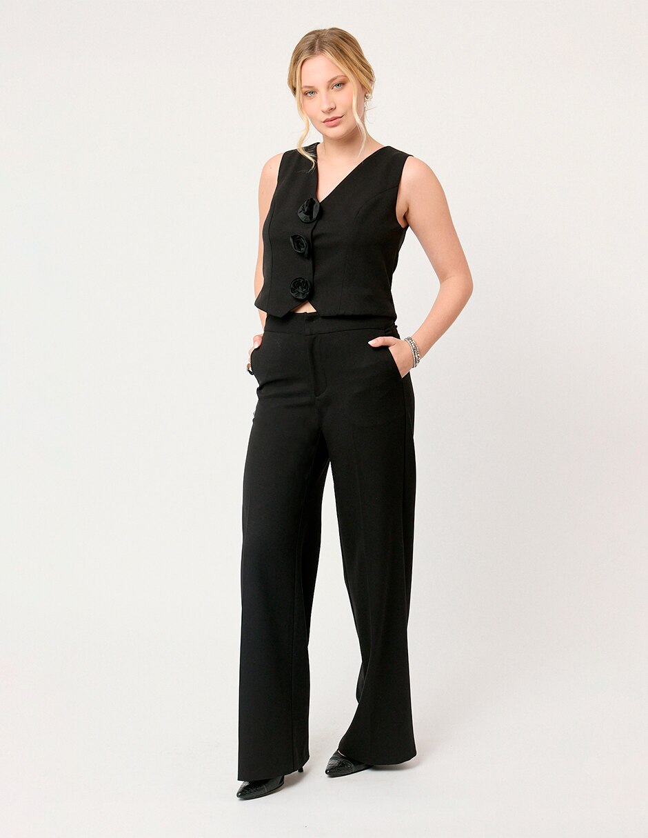 Pantalón londres recto para mujer 5