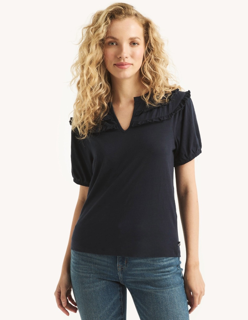 Blusa manga Corta para mujer
