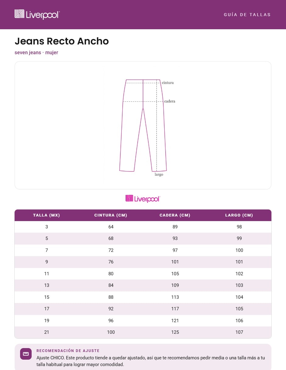 Jeans regular straight para mujer 8