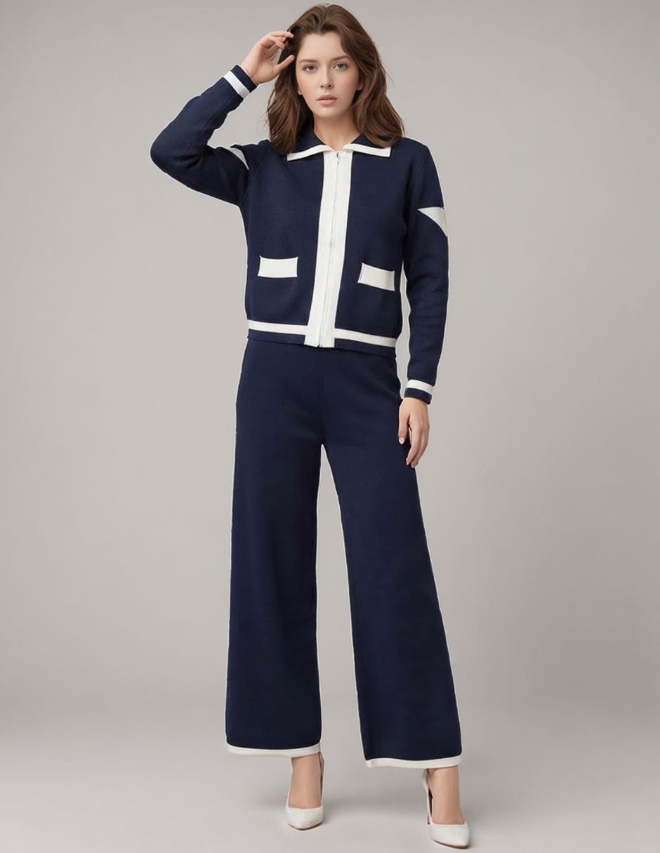 Conjunto Casual Tejido de Algodón para No aplica Mujer Conjunto Casual Tejido de Algodón para No aplica Mujer