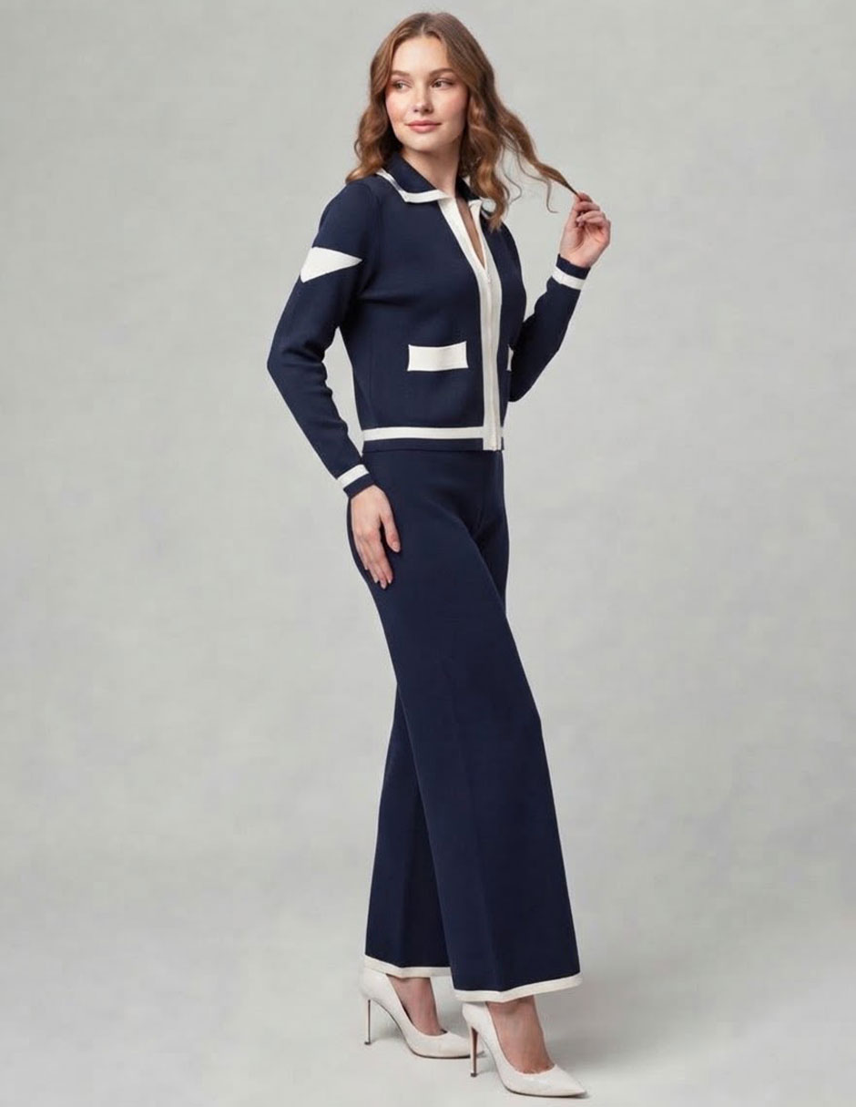 Conjunto Casual Tejido de Algodón para No aplica Mujer 4