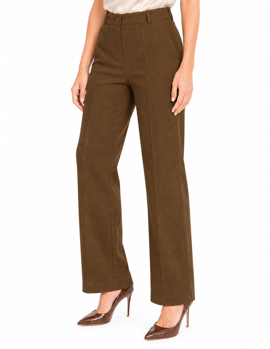 Pantalón regular para mujer 4
