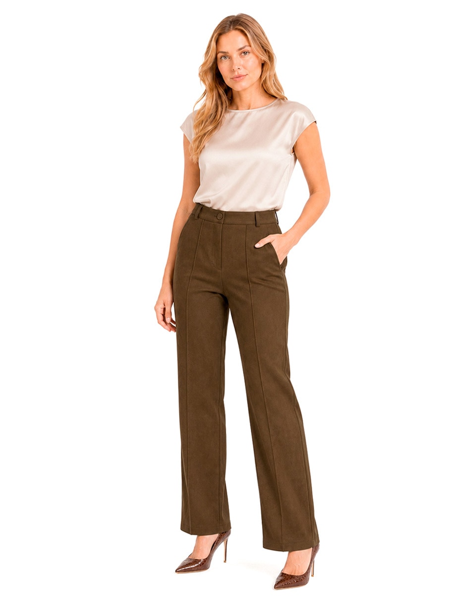 Pantalón regular para mujer 6