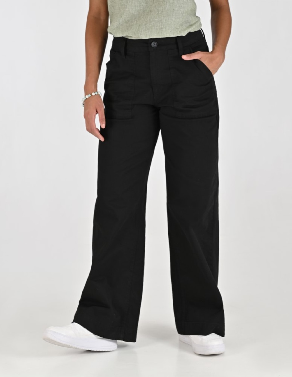 Jeans regular straight cintura para mujer 1