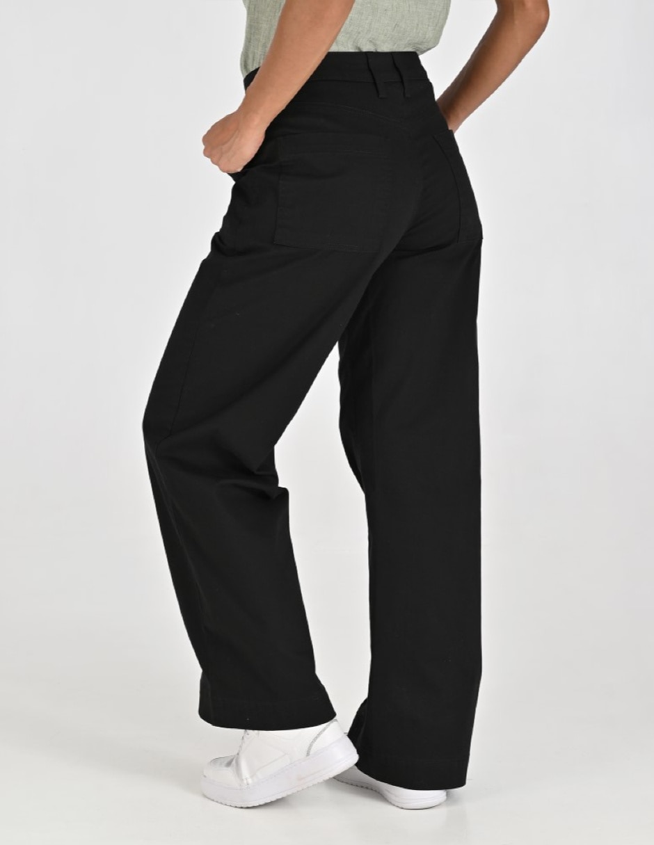 Jeans regular straight cintura para mujer 2