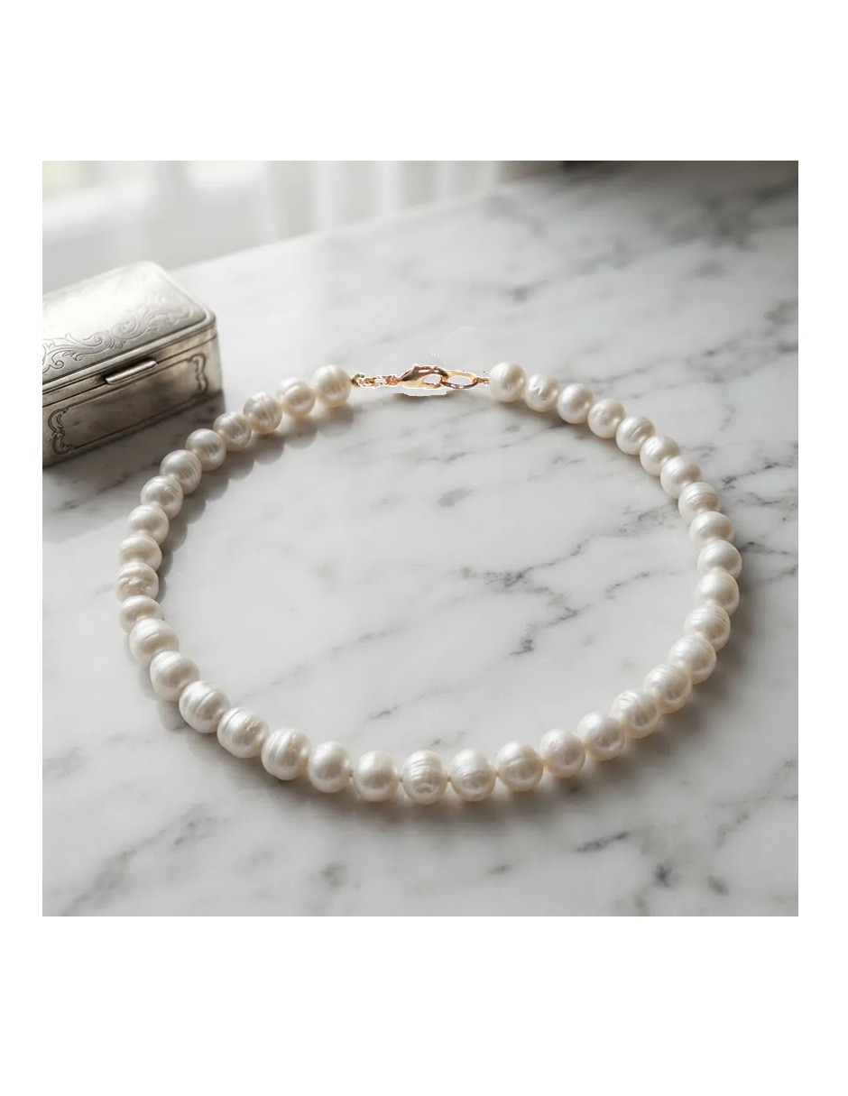 Collar ovalado clásica 14 k 3