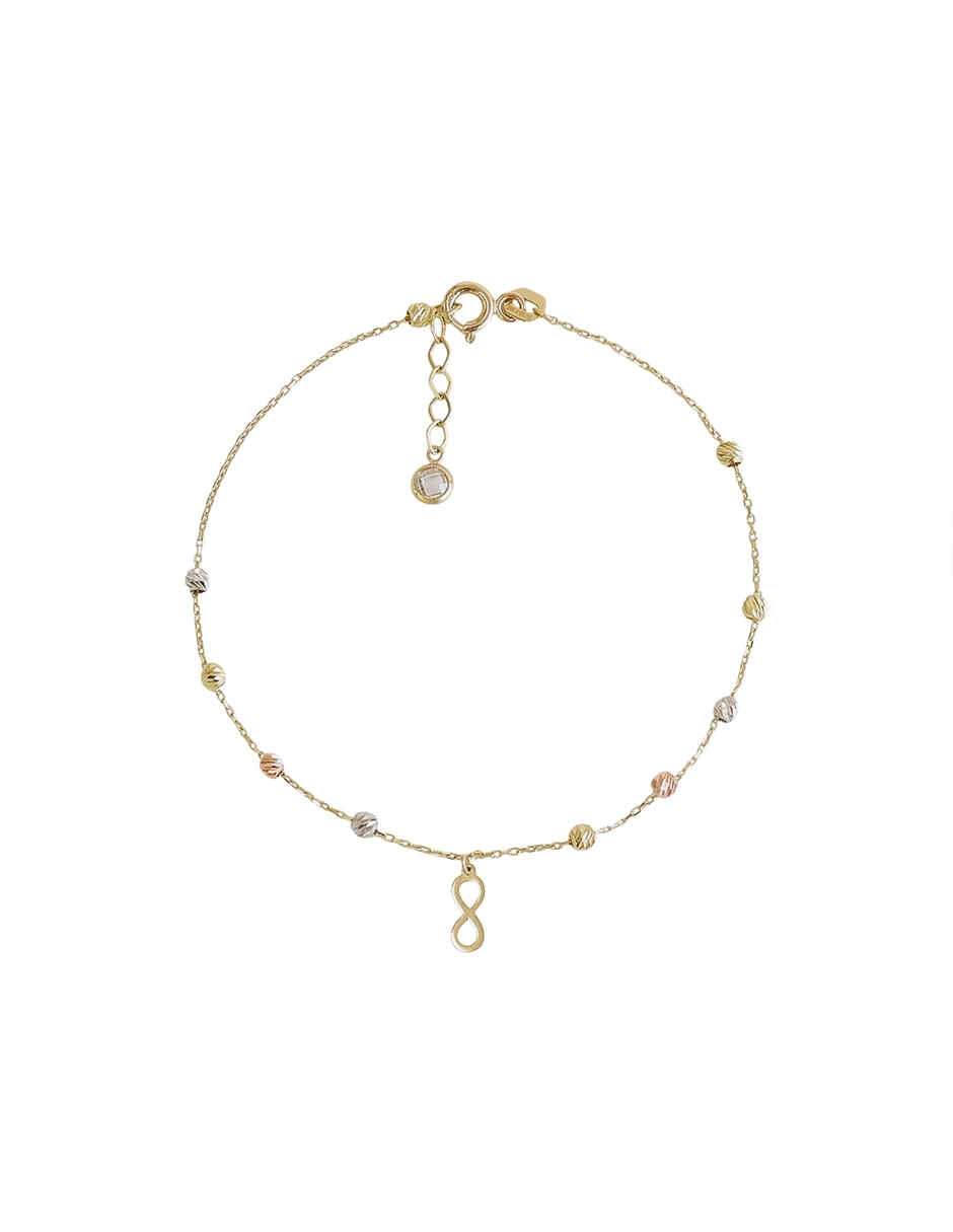 Pulsera de oro florentino 10 k