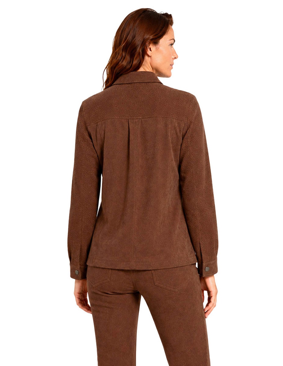 Blusa manga larga para mujer 5