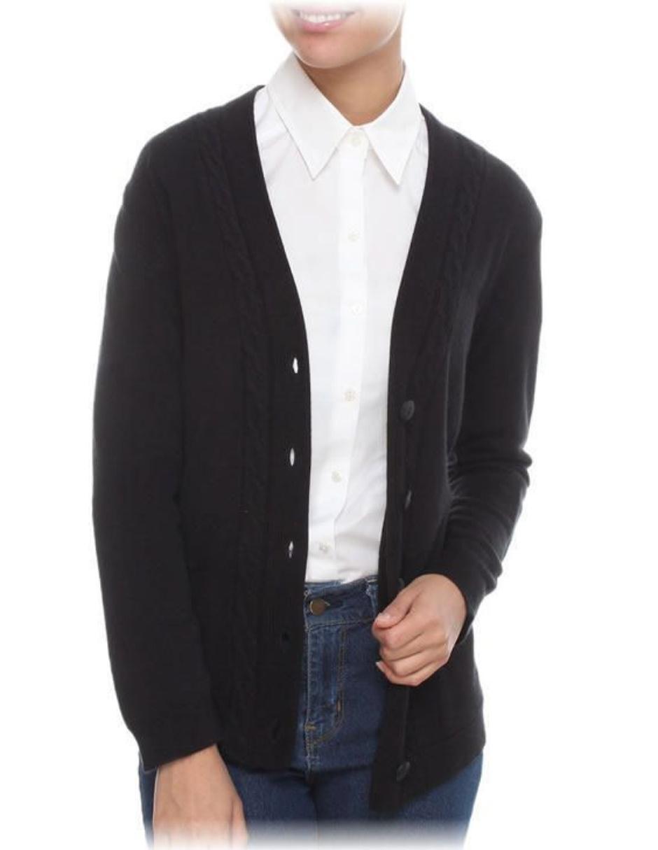 Suéter cuello v para mujer