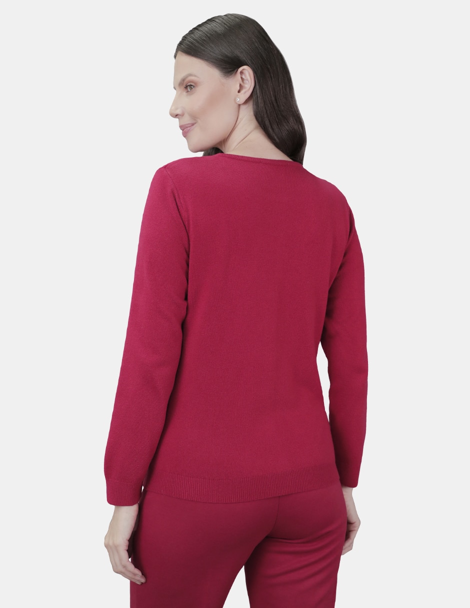 SUETER VITOS C0003 REDONDO, 34, ROJO