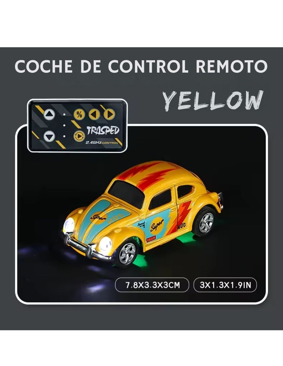 Carro radio control FPV Vocho 3